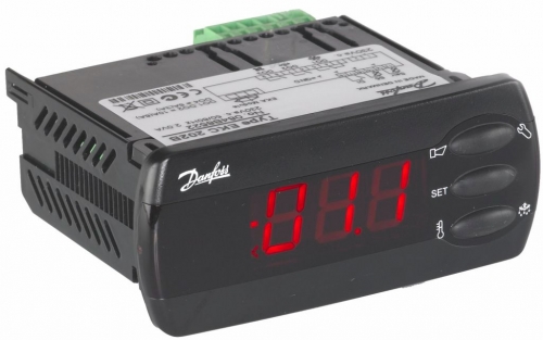 Электронный контроллер Danfoss EKC 202B, панельное исполнение 084B8622  (без датчиков)