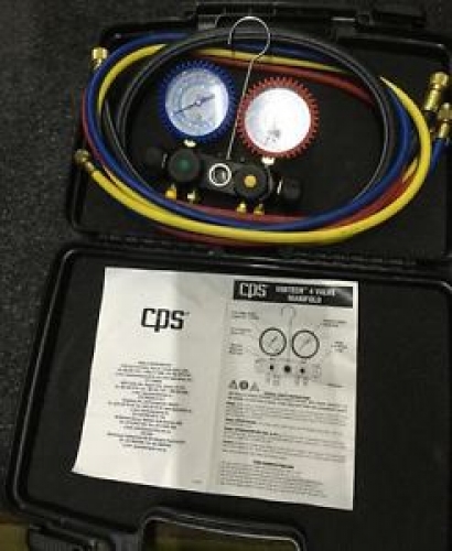 Манометрический коллектор CPS MV4JS5С в кейсе