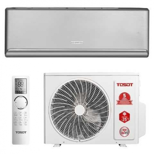 Кондиционер Tosot Naomi Silver Cool GD-12RS настенного типа серебристый