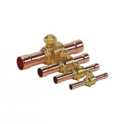 Шаровый вентиль Danfoss под пайку без клапана Шредера GBC 28s (009L7033)