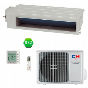 Кондиционер Cooper&Hunter CH-IDS050PRK/CH-IU050RK Slim R32 INVERTER (с дренажным насосом) канального типа
