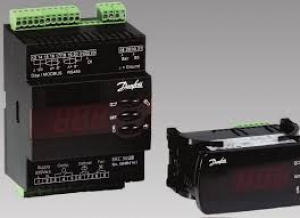 Электронный контроллер Danfoss EKC 302B, 230B. DIN-рейка 084B4163
