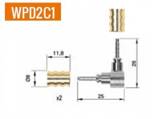 Фитинг угловой WPD2C1