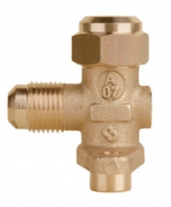 Вентиль для сплит-систем Castel  6165/22  (1/4''SAE x 1/4''ODS без сервисного клапана)