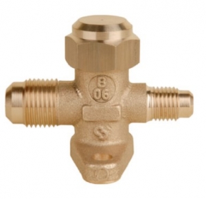 Вентиль для сплит-систем Castel 6175/33 (3/8''SAE x 3/4''ODS, 1/4''SAE сервисний клапан)