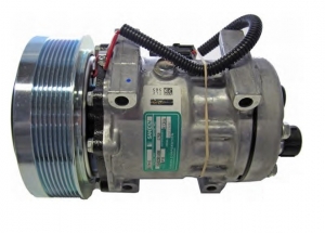 Компрессор Sanden SD7H15 Case, New Holland OEM: 4768, 86993463, 47809628, 504078610. Оригинал