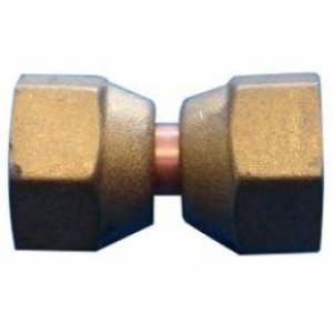 Две гайки с муфтой Castel 7050/2