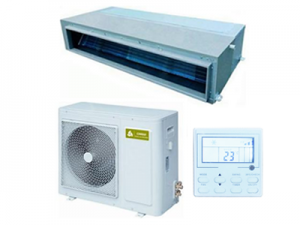 Кондиционер Chigo CTB-36HR1-C/COU-36HSR1-C  канального типа средненапорный ON/OFF -7°C Гарантія 3 роки