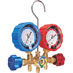 Манометрический колектор HONGSEN HS-536G-R410A комлект (R410A, R22, R134a, R404A, корпус - латунь)