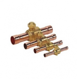 Шаровый вентиль Danfoss под пайку без клапана Шредера GBC 54s (009G7029)