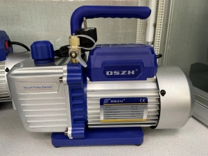 Вакуумный насос 2-х ст. DSZH WK-245-P04 (128 л/хв, 1/2HP, 2*10-1 Па / 15 мкм, 1/4'' & 3/8''SAE)